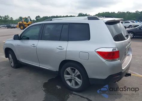 2013 Toyota Highlander Limited V6 from USA, damaged, VIN 5TDYK3EH3DS129933
